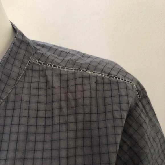 Unisex. Madras Kurta. - Picture 5 of 7